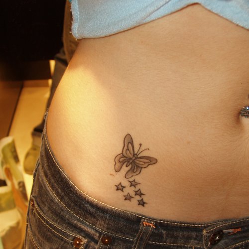 foto de tatuajes trivales. tatuajes de mariposas tribales. tatuajes de mariposas!