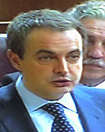 Zapatero tras su comparecencia en el Congreso