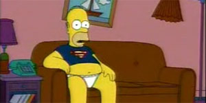 Homer Simpsons, en el trailer.