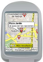 Google Maps para móviles.