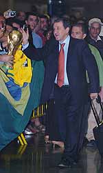 Carlos Alberto Parreira, seleccionador de Brasil. (Efe/Antonio Lacerda)