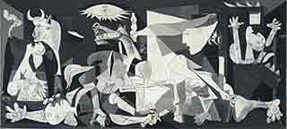 <EM&gr;El Guernica</EM&gr;, una de las obras más emblemáticas de Picasso, se exhibe permanentemente en el Reina Sofía.