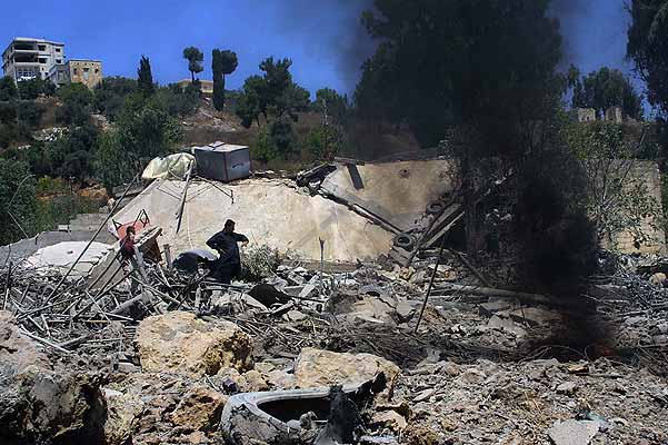 Líbano casa destruida