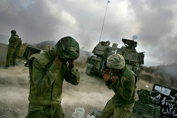 Líbano soldados de Israel hacen fuego