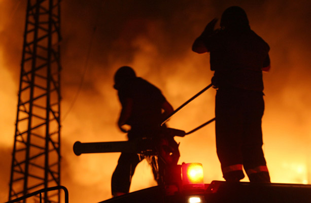 170706 Fuego en Líbano bomberos