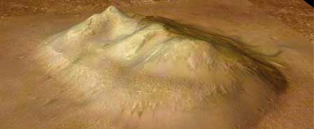 Imagen tomada por Mars Express de la famosa 'Cara de Marte' (Foto: ESA)