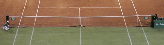Nadal y Federer en la batalla de superficies