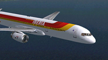 Avión Iberia 214