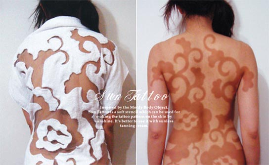 tatuajes para cuerpo. Un diseñador chino creó un método para realizar tatuajes 