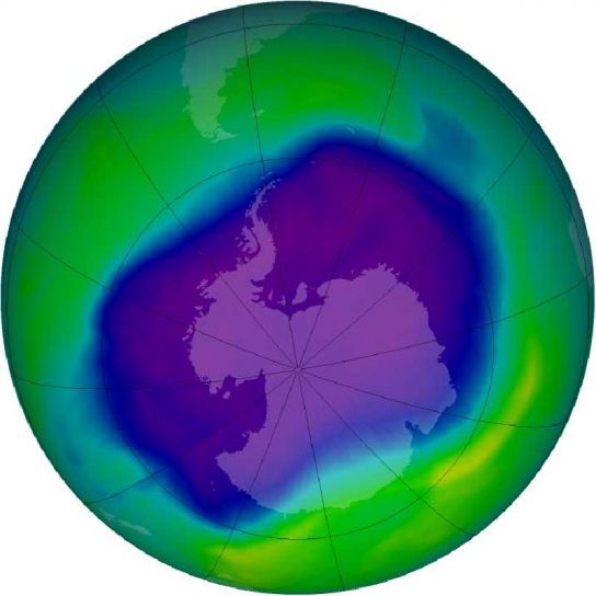Reproducción de la capa de ozono