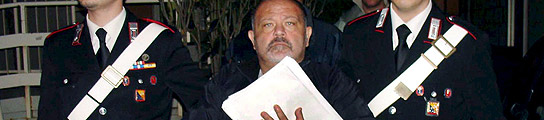 Michele Catalano, mafioso detenido.