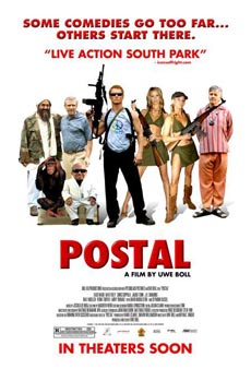 Cartel de 'Postal'.