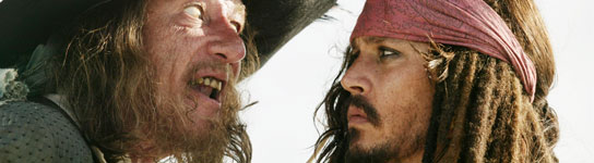 Johnny Depp (capitán Sparrow) protagoniza la saga.