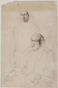 Retrato del padre del artista y su hermana (190).