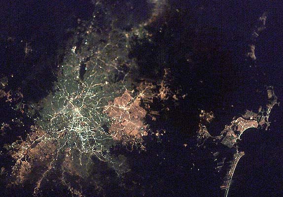 Ciudades de noche,Sao Paulo