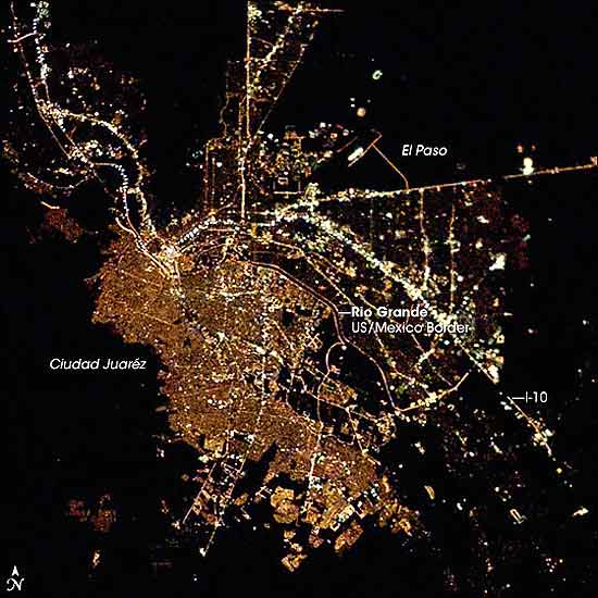 Ciudades de noche, Ciudad Juárez