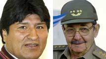 Raúl Castro y Evo Morales 214