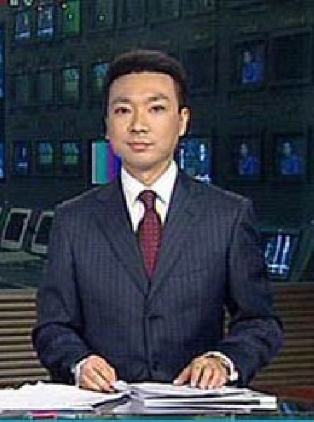 El presentador chino Guo Zhijian