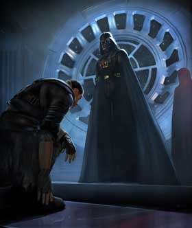 Vader y su discípulo.