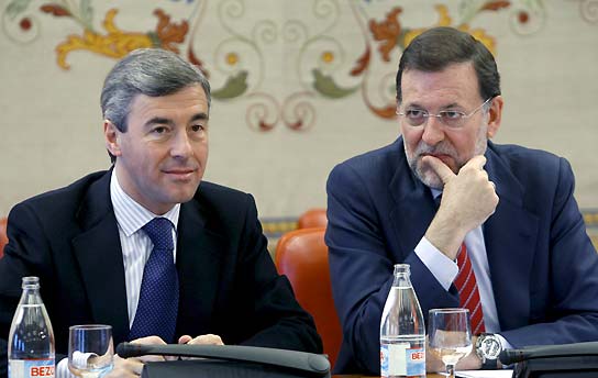 Ángel Acebes y Mariano Rajoy