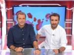 Manu Carre&ntilde;o y Juanma Casta&ntilde;o en 'Noticias Cuatro Deportes'