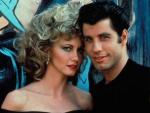 John Travolta y Olivia Newrton John en 'Grease'.