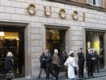 Una tienda de Gucci en las calles de Roma.