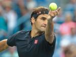 El tenista Roger Federer, en un partido.