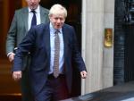 UK Prime Minister Boris Johnson in London