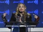 La cantante Madonna durante la 30&ordm; ceremonia de premios GLAAD en Nueva York.