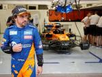 Fernando Alonso, con el equipo McLaren.
