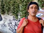 Joaqu&iacute;n Carmona, el tuitero del atletismo que vive en la calle