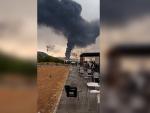 Explosi&oacute;n de un tanque en una petrolera en Puertollano