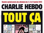 Portada de Mahoma de la revista de Charlie Hebdo.