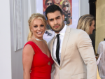 Britney Spears y su novio Sam Asghari.
