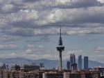 Vista de Madrid, con Torrespa&ntilde;a y las Cuatro Torres al fondo.