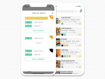 La app compara plataformas de reparto de comida online como Glovo, Ubereats o Justeat.