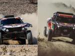 Carlos Sainz y Cristina Guti&eacute;rrez, en el Dakar 2021