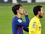 Jo&atilde;o F&eacute;lix celebra un gol ante el Villarreal.