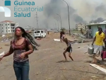 Imagen posterior a la serie de explosiones en Guinea Ecuatorial.