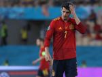 &Aacute;lvaro Morata, durante un partido de la selecci&oacute;n espa&ntilde;ola en la Eurocopa
