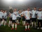 Messi comparte la Copa Am&eacute;rica con los aficionados
