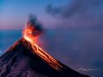 Imagen del Volc&aacute;n de Fuego en Guatemala.