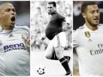 Ronaldo, Puskas y Hazard, se&ntilde;alados por su peso.