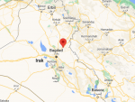 Localización del distrito de Al Miqdadiya, en la provincia iraquí de Diyala.