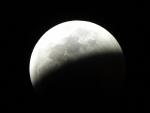 Imagen de archivo de un eclipse de luna.