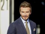 David Beckham en el Grand Prix de Qatar de F1, 2021.