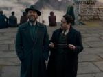 Jude Law y Dan Fogler en 'Los secretos de Dumbledore'