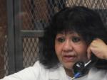 La estadounidense de origen mexicano sentenciada a muerte Melissa Lucio, en la c&aacute;rcel de Mountain View, en Gatesville, Texas (EE UU), el 29 de marzo de 2022.