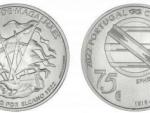 Moneda de 7,5 euros puesta en circulaci&oacute;n por el Banco de Portugal.